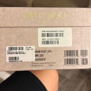 Jimmy Choo , gold slipped